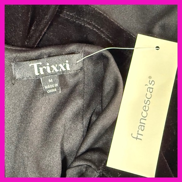 Black Velvet Mini Skirt Embroidered Floral Red Pink‎ Rose Y2K Party Club - Picture 6 of 6